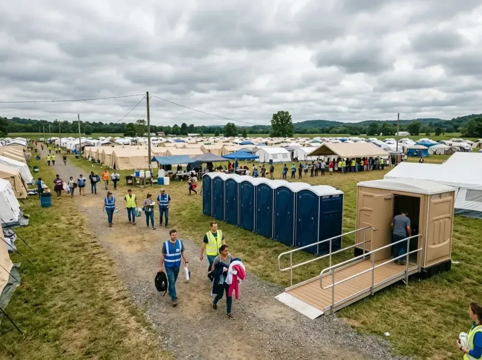 disaster-relief-camp-restrooms-010 — frequently asked questions, Dumpster & Portable Bathrooms Rental in Sullivan, IL